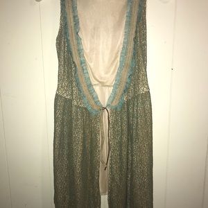 Lace vest